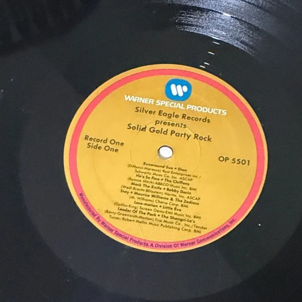 Vintage 1980s Solid Gold – Party Rock Vinyl Box Set (52 No.1 Hits)